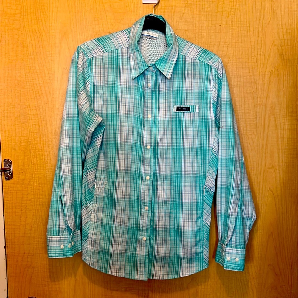 COLUMBIA SHIRT WITH ZIPPER POCKETS SPF